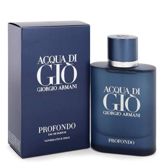 Acqua Di Gio Profondo Cologne